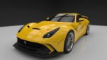 Ferrari F12 Upgrade DKDM Style Wide Body Partial Carbon Fiber Body Kit Front Bumper Rear Bumper Side Skirt Spoiler Bonnet Front Fender Rear Fender