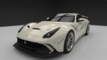 Ferrari F12 Upgrade DKDM Style Wide Body Partial Carbon Fiber Body Kit Front Bumper Rear Bumper Side Skirt Spoiler Bonnet Front Fender Rear Fender