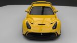 Ferrari F12 Upgrade DKDM Style Wide Body Partial Carbon Fiber Body Kit Front Bumper Rear Bumper Side Skirt Spoiler Bonnet Front Fender Rear Fender
