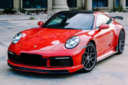 Porsche 911 992 Upgrade Carbon Fiber Body Kit Front Lip Side Skirt Diffuser Spoiler
