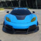 McLaren MP4-12C Upgrade Pro Style Carbon Fiber Body Kit Front Lip Rear Diffuser Side Skirt Spoiler Front Bonnet