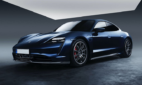 Porsche Taycan Upgrade ZY Carbon Fiber Body Kit Front Lip Diffuser Spoiler Fender Vents