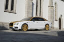 Bentley Sencond Generation Continental Flying Spur Upgrade MS Style Carbon Fiber Body Kit Front Lip Diffuser Spoiler Side Skirt