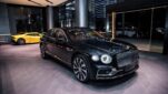 Bentley Sencond Generation Continental Flying Spur Upgrade W12 Style Carbon Fiber Body Kit Front Lip Diffuser Spoiler Side Skirt