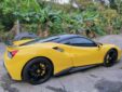 Ferrari 488 Upgrade NVT Style Carbon Fiber Body Kit Front Lip Rear Diffuser Side Skirt Spoiler Air Side Vents Front Bumper Cover Rear Bumper Cover