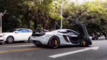 McLaren 650S Upgrade 675LT Partial Carbon Fiber Body Kit Front Bumper Rear Diffuser Spoiler Side Skirt Bonnet