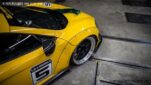 McLaren 650S Upgrade LB FRP Wide Body Kit Front Bumper Rear Bumper Spoiler Side Skirt Front and Rear Fender Widening