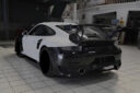Porsche 911 991 Upgrade GT2RS Style Body Kit Front Bumper Rear Bumper Side Skirt Spoiler Fender Air Side Vents Exhaust System