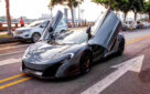 McLaren 650S Upgrade 675LT Partial Carbon Fiber Body Kit Front Bumper Rear Diffuser Spoiler Side Skirt Bonnet