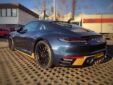 Porsche 911 992 Upgrade TA Style Carbon Fiber Body Kit Front Lip Diffuser Side Skirt Spoiler Front Bumper Vents