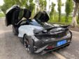 McLaren 720S Upgrade 765LT Partial Carbon Fiber Body Kit Front Bumper Rear Bumper Spoiler Side Skirt Bonnet Fender Exhaust