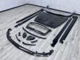 Bentley Third Generation Continental Flying Spur Upgrade MS Style Carbon Fiber Body Kit Front Lip Diffuser Spoiler Side Skirt Mirror Cover Bumper Cover Bonnet Grill Cover