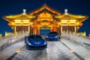 Ferrari 488 Upgrade PISTA Style Partial Carbon Fiber Body Kit Front Bumper Rear Bumper Side Skirt Spoiler Bonnet  Exhaust Tips