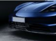 Porsche Taycan Upgrade ZY Carbon Fiber Body Kit Front Lip Diffuser Spoiler Fender Vents
