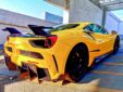 Ferrari 488 Upgrade MS Style Partial Carbon Fiber Body Kit Front Bumper Rear Bumper Side Skirt Spoiler Bonnet Rear Engine Bonnet Air Side Vents