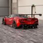 Ferrari F8 Upgrade GT3 Style Partial Carbon Fiber Body Kit Front Bumper Rear Bumper Fender Bonnet Side Skirt Spoiler