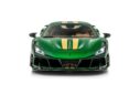 Ferrari F8 Upgrade MS Style Partial Carbon Fiber Wide Body Kit Front Bumper Rear Bumper Side Skirt Spoiler Fender Air Side Vents Front Cover Rear Cover