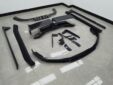 Porsche 911 992 Upgrade TA Style Carbon Fiber Body Kit Front Lip Diffuser Side Skirt Spoiler Front Bumper Vents