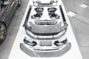 Porsche Panamera 971 Upgrade Sport Turismo SD Body Kit Front Bumper Rear Diffuser Side Skirt