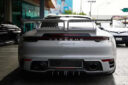 Porsche 911 992 Upgrade TA Style Carbon Fiber Body Kit Front Lip Diffuser Side Skirt Spoiler Front Bumper Vents