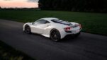 Ferrari F8 Upgrade NVT Style Carbon Fiber Body Kit Front Lip Rear Diffuser Side Skirt Spoiler Air Side Vents