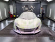 McLaren 650S Upgrade 675LT Partial Carbon Fiber Body Kit Front Bumper Rear Diffuser Spoiler Side Skirt Bonnet