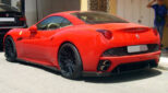 Ferrari California Upgrade HM Style Carbon Fiber Body Kit Front Lip Rear Diffuser Side Skirt Spoiler