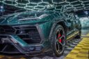 Lamborghini URUS Upgrade TC Carbon Fiber Body Kit Front Lip Rear Diffuser Side Skirt Fender Widening Spoiler Bumper Vents Side Vents Mirror Cover