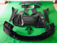 McLaren MP4-12C Upgrade DMC Style Carbon Fiber Body Kit Front Lip Rear Diffuser Side Skirt Spoiler