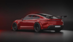 Porsche Taycan Upgrade PD Wide Body Kit Front Bumper Side Skirt Diffuser Spoiler Front Fender Widening Rear Fender Widening