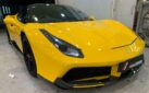 Ferrari 488 Upgrade NVT Style Carbon Fiber Body Kit Front Lip Rear Diffuser Side Skirt Spoiler Air Side Vents Front Bumper Cover Rear Bumper Cover