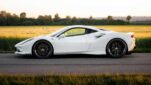 Ferrari F8 Upgrade NVT Style Carbon Fiber Body Kit Front Lip Rear Diffuser Side Skirt Spoiler Air Side Vents