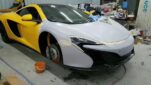 McLaren MP4-12C Upgrade 650S Partial Carbon Fiber Body Kit Front Bumper Rear Diffuser Spoiler Side Skirt Bonnet