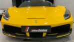 Ferrari 488 Upgrade NVT Style Carbon Fiber Body Kit Front Lip Rear Diffuser Side Skirt Spoiler Air Side Vents Front Bumper Cover Rear Bumper Cover