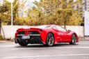 Ferrari 488 Upgrade MI Style Partial Carbon Fiber Body Kit Front Bumper Rear Bumper Side Skirt Spoiler Front Bonnet Air Side Vents