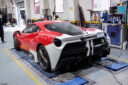 Ferrari 488 Upgrade MI Style Partial Carbon Fiber Body Kit Front Bumper Rear Bumper Side Skirt Spoiler Front Bonnet Air Side Vents
