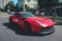 Ferrari F12 Upgrade DKDM Style Wide Body Partial Carbon Fiber Body Kit Front Bumper Rear Bumper Side Skirt Spoiler Bonnet Front Fender Rear Fender