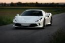 Ferrari F8 Upgrade NVT Style Carbon Fiber Body Kit Front Lip Rear Diffuser Side Skirt Spoiler Air Side Vents