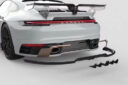 Porsche 911 992 Upgrade TA Style Carbon Fiber Body Kit Front Lip Diffuser Side Skirt Spoiler Front Bumper Vents