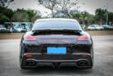 Porsche Panamera 970.2 Upgrade AS Carbon Fiber Body Kit Front Lip Side Skirt Diffuser