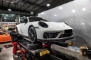Porsche 911 992 Upgrade TA Style Carbon Fiber Body Kit Front Lip Diffuser Side Skirt Spoiler Front Bumper Vents