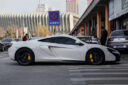 McLaren MP4-12C Upgrade 650S Partial Carbon Fiber Body Kit Front Bumper Rear Diffuser Spoiler Side Skirt Bonnet