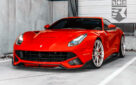 Ferrari F12 Upgrade DMC Style Carbon Fiber Body Kit Front Lip Rear Diffuser Side Skirt Spoiler
