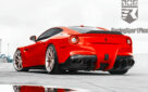 Ferrari F12 Upgrade DMC Style Carbon Fiber Body Kit Front Lip Rear Diffuser Side Skirt Spoiler