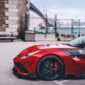 Ferrari F12 Upgrade NVT Style Carbon Fiber Body Kit Front Lip Rear Diffuser Side Skirt Spoiler
