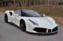 Ferrari 488 Upgrade SVR Style Partial Carbon Fiber Body Kit Front Bumper Rear Bumper Side Skirt Spoiler