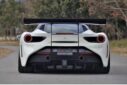 Ferrari 488 Upgrade SVR Style Partial Carbon Fiber Body Kit Front Bumper Rear Bumper Side Skirt Spoiler