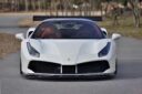 Ferrari 488 Upgrade SVR Style Partial Carbon Fiber Body Kit Front Bumper Rear Bumper Side Skirt Spoiler