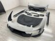 Ferrari 488 Upgrade PISTA Style Partial Carbon Fiber Body Kit Front Bumper Rear Bumper Side Skirt Spoiler Bonnet  Exhaust Tips