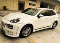 Porsche Cayenne 958.1 Upgrade FD Style Body Kit Front Bumper Rear Bumper Spoiler Side Skirt Bonnet Front Fender Widening Rear Fender Widening